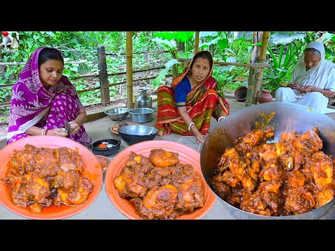 পূজা স্পেশাল হারিয়ে যাওয়া চিকেনের এক গোপন রান্না | old & tasty secret chicken curry | villfood