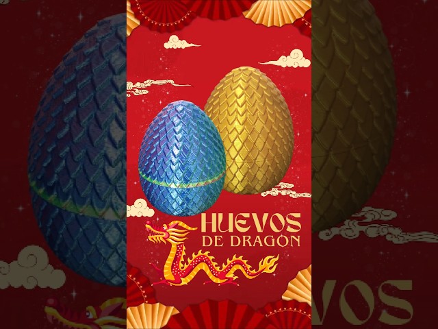 Vídeo relacionado con Generisch - Huevos de Pascua: impresión 3D, Juguete de dragón móvil, ecosistema Luminoso Interactivo | Cometa articulada móvil, rotación de 360 Grados, Regalos de Pascua Seguros para de