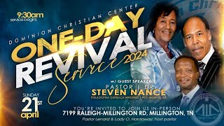 Pastor Dr. Steve Nance | One Day Revival - DCC