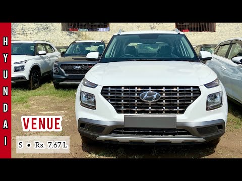 2021 Hyundai Venue S | Rs. 7.67L | Most detailed Walk around video🔥