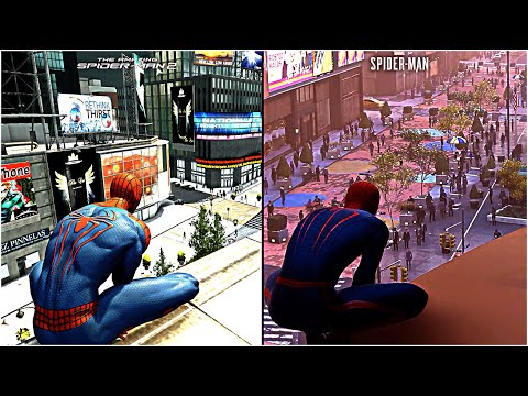 The Amazing Spider Man 2 Vs Marvel Spider Man Remastred | Comparison