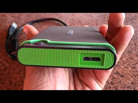 Transcend StoreJet 25M3 2.5-inch 1TB Portable External Hard Drive