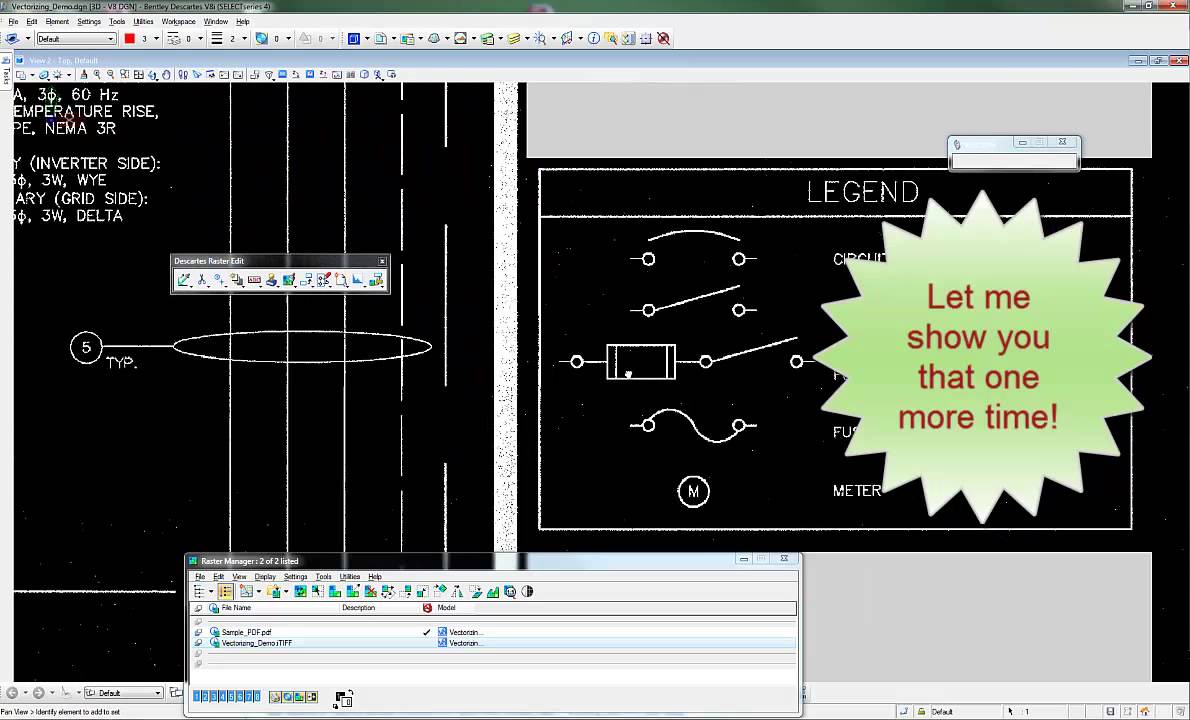 Descartes-Vectorizing a PDF