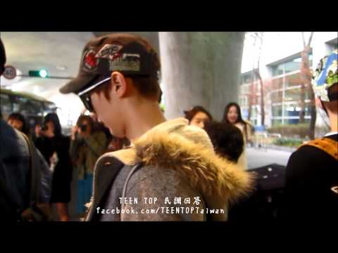 130425 TEEN TOP 틴탑 @ Incheon Airport