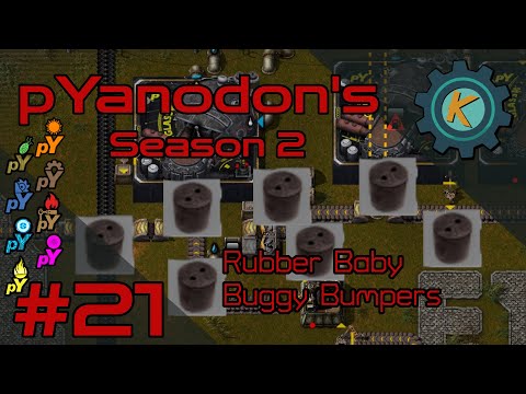 Factorio pYanodon's S2E21 - Latex, Glassware, and Vrauk Acid