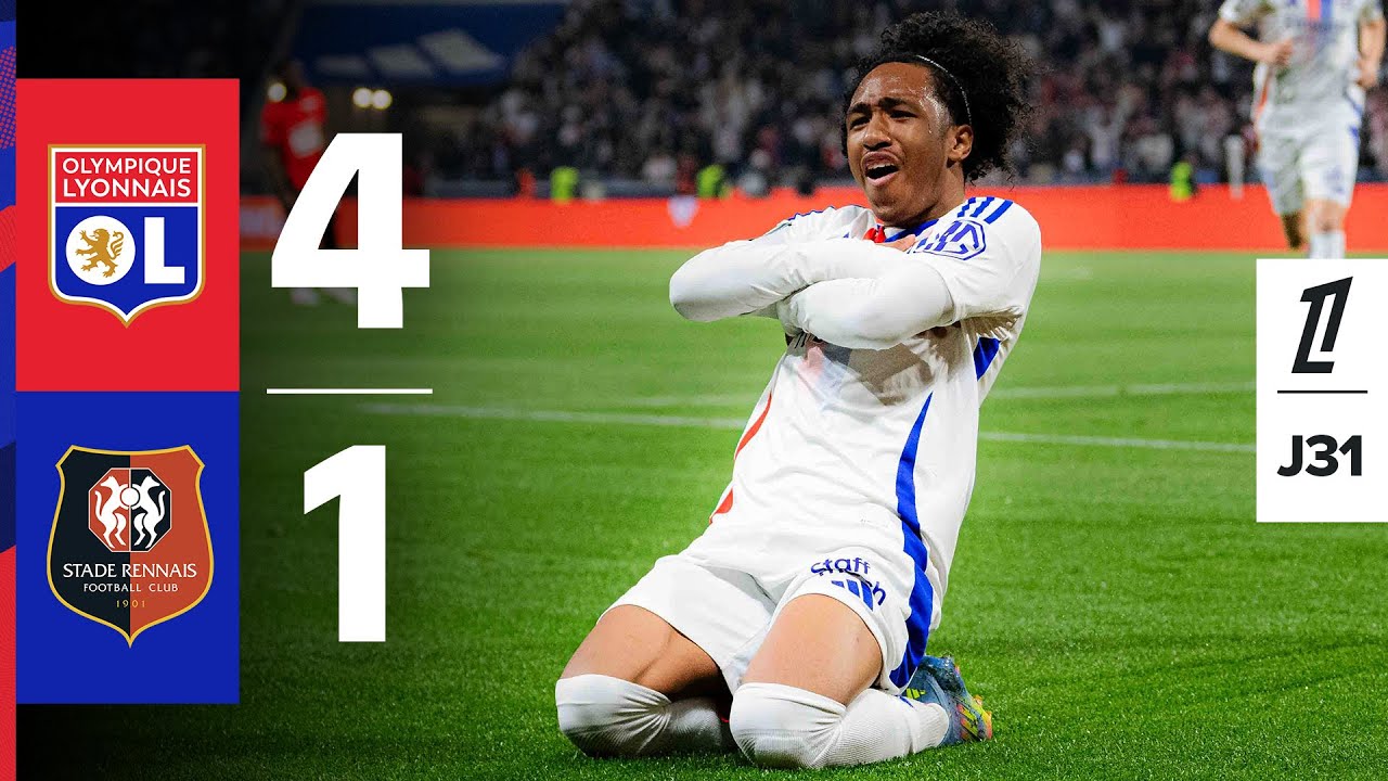 OL - Rennes highlights : crazy goals and a small step towards Europe