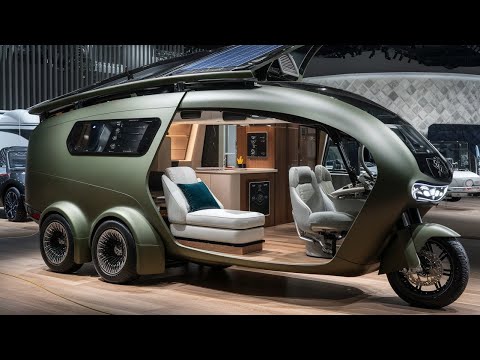 Tricycle RV Camper: The Ultimate Lightweight Adventure!"