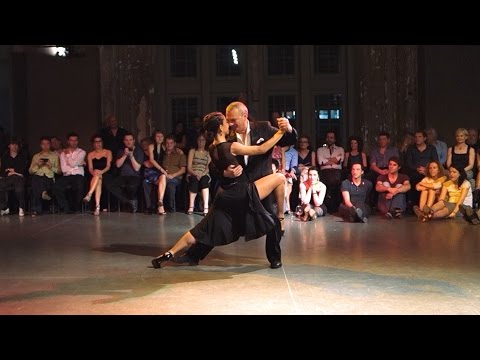  Silvia Lezcano  and  Orlando “Coco” Dias  are  dancing  at  Antwerpen Tango Festival  in  2016