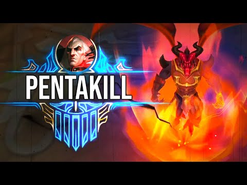 DROPPING PENTAKILL ON SWAIN TOP