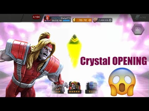 I Found 5 star Omega Red from Death Spore Crystal - Marvel Contest of Champions