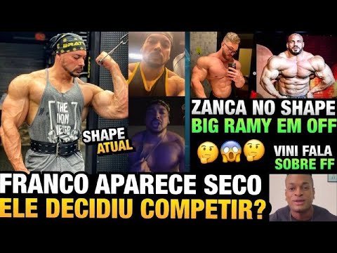 FRANCO ESTÁ SECO E AINDA PODE COMPETIR NO EXPO ? - ZANCA EVOLUINDO RAPIDO - BIG RAMY FAZ GUEST POSE