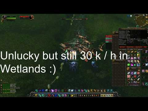 Wow gold farm Wetlands 30k/h