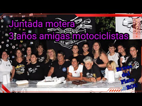🇺🇾 3AÑOS AMIGAS MOTOCICLISTAS, Brisas del Plata.
