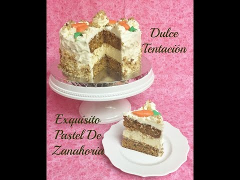 Pastel De Zanahoria Dulce Tentación
