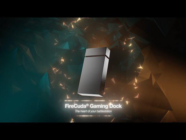 Video Teaser für Seagate I Level up Your PC Rig With FireCuda Gaming Dock