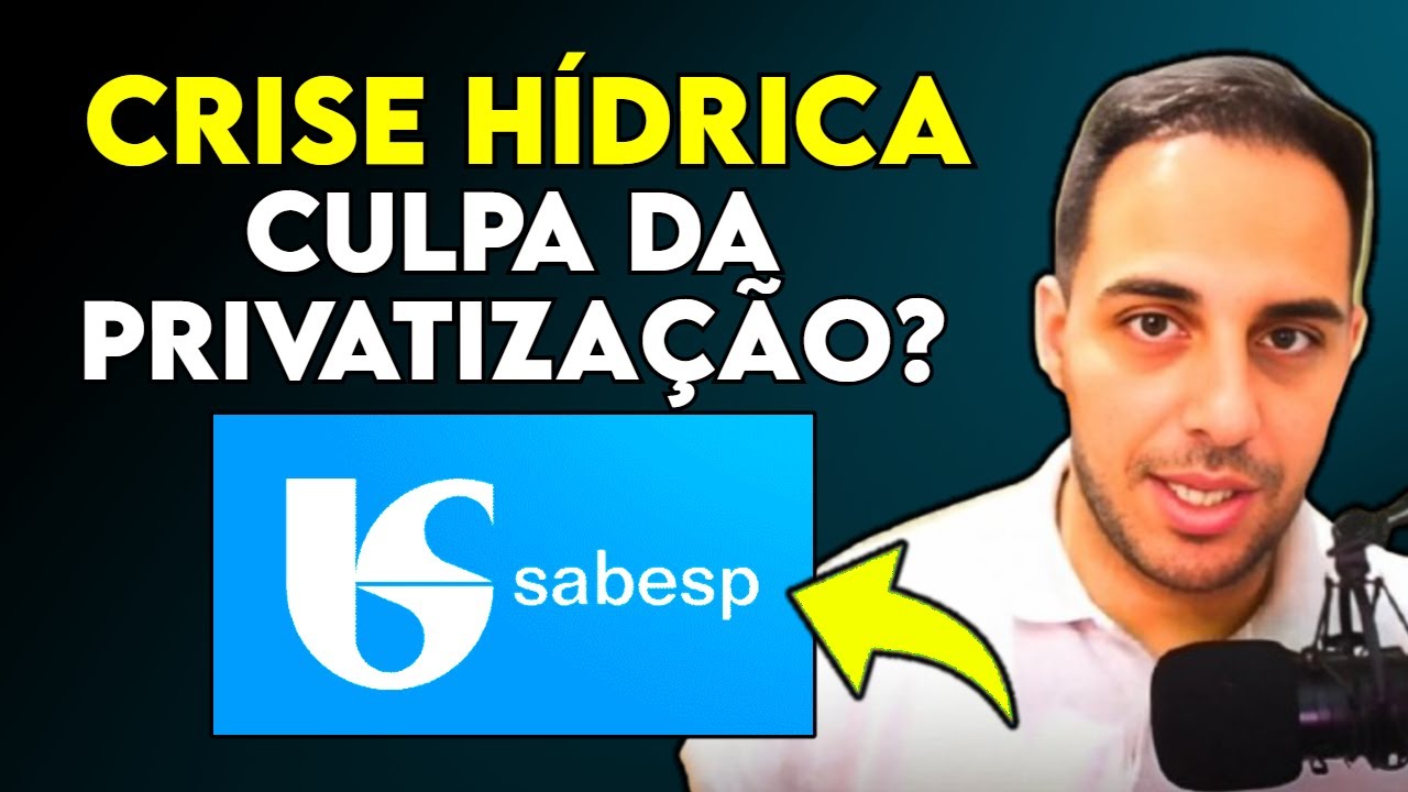 SABESP (SBSP3) Crise Hídrica Vai Gerar Oportunidade de Compra?
