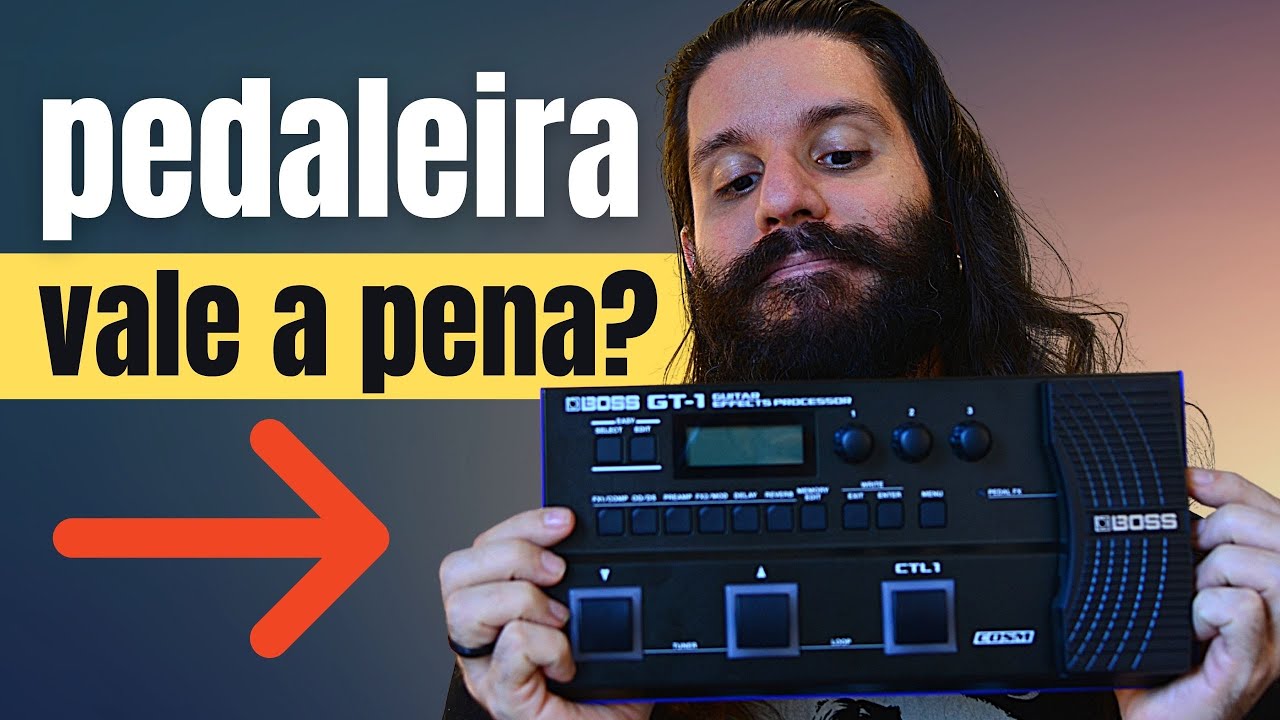 A BOSS GT1 é boa? | melhor usar pedaleira ou pedais?
