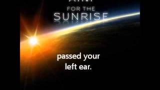 Aim for the sunrise - Saints Never Surrender (Lyrics)