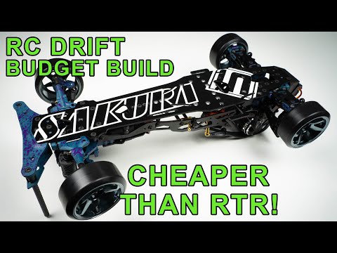 Baller on a Budget Sakura D5 MR - High End Look for Cheap with Turbo and Boost - Drift RC Car Builds