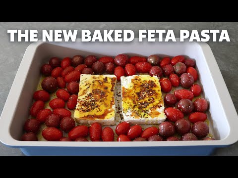 Neue, verbesserte gebackene Feta-Pasta | Food Wishes
