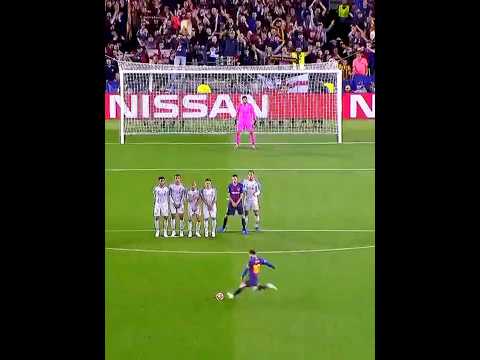 Messi Free Kick #shorts#football#messi