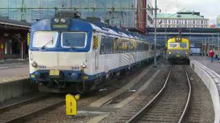 preview picture of video 'short trip to sweden in 09/2006 (train spotting)'