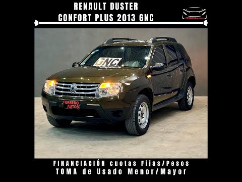Se Vende: Renault Duster Confort Plus 2013 GNC - FERRERO Automotores Oncativo (Provincia de Córdoba)