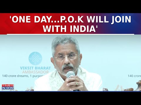 "P.O.K Was, Is & Always Will Be Part Of India": EAM Jaishankar On Protests In Muzaffarabad