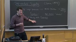 Lecture 22: Signaling