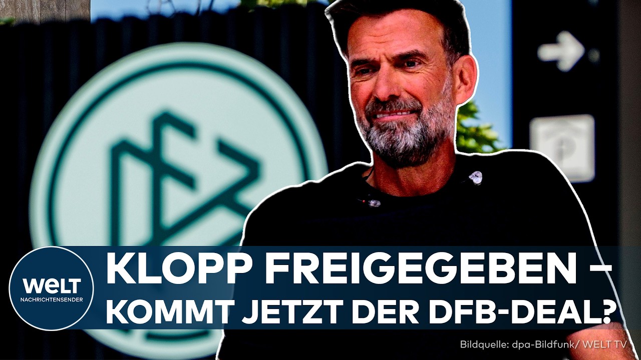 DFB: Jürgen Klopp vor Bundestrainer-Deal! Red Bull gibt grünes Licht – Kommt jetzt die Entscheidung?
