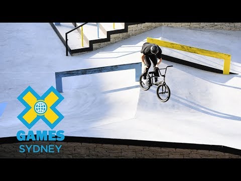 Lewis Mills wins BMX Street silver | X Games Sydney 2018