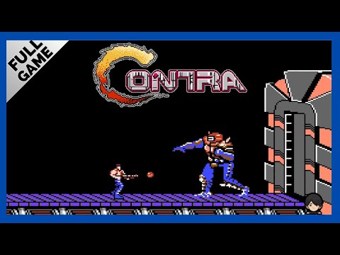 Contra Full Game (NES) Walkthrough