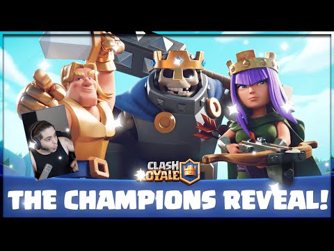 Reacting to Clash Royale "Champions Update!" TV Royale