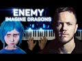 Imagine Dragons & JID - Enemy (OST Arcane) | Piano cover