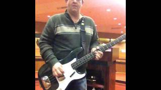 Warming up in church with "Spiritual Cramp" by Christian Death
