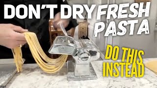 Stop Making This Mistake with Fresh Pasta! Must Watch!