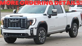 2024 Duramax DENALI Ultimate Ordering Update! (Limited Specs Available!)