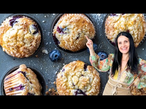 Blueberry Muffin Recipe (The Best)