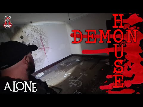 Most Terrifying Poltergeist Activity Caught on Camera (ALONE AT THE DEMON HOUSE)
