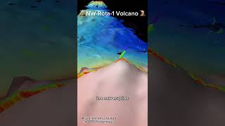 Active underwater volcano degassing! Visualization via @qpsbv9091