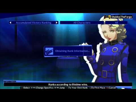 Persona 4: Arena - Netplay Session 1  (PS3 HD)
