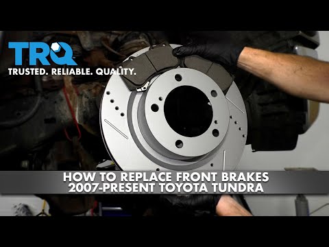 How To Replace Front Brakes 2007-Present Toyota Tundra