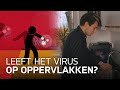 Kan het coronavirus op je boodschappen zitten?