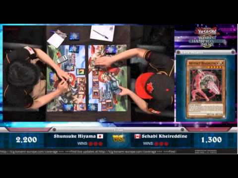 Yugioh Worlds 2014 Finals: Shunsuke Hiyama (Traptrix Artifacts) vs Sehabi Kheireddine (Infernity)