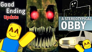 How To Get a Good Ending In A Stereotypical Obby New Update Full Walkthrough Tutorial & Good Ending