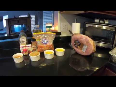 Amazing Smoked Honeybaked Ham on Traeger!