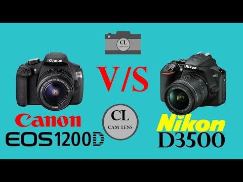 Canon EOS 1200D VS Nikon D3500