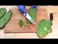 How To Prepare Nopales Cactus Pads Sunset