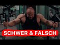 ZURÜCK zum ECHTEN BRUSTTRAINING!! - SCHWER und FALSCH