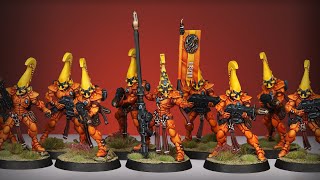 Painting INCREDIBLE miniatures with NO HIGHLIGHTS | Fire Dragons | Advanced Army Painting